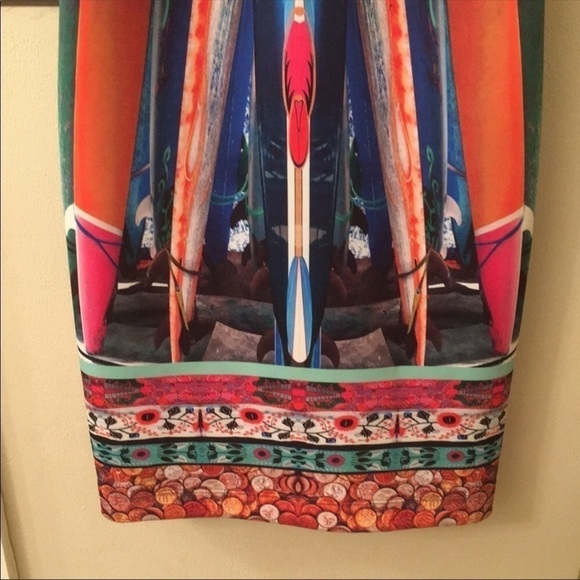 Clover Canyon Surf Board Dress Excellent Condition - Picture 4 of 5